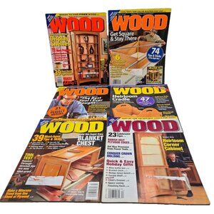 Wood Better Homes & Gardens Magazine Lot December January 2006 March May July Se